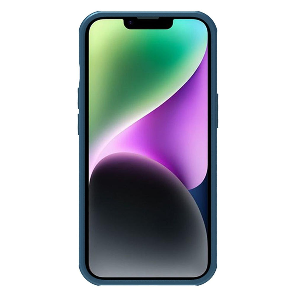 Nillkin Super Frosted Shield Pro case for iPhone 14 Plus back cover blue - OUTLET_2