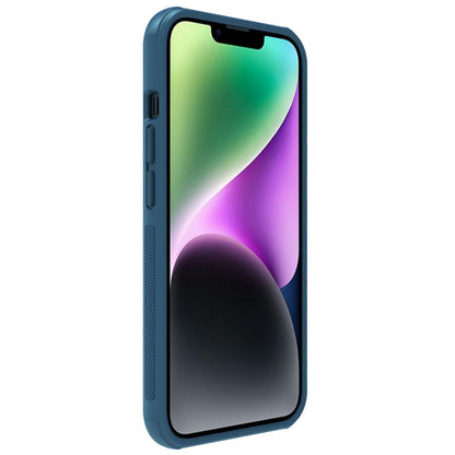 Nillkin Super Frosted Shield Pro case for iPhone 14 Plus back cover blue - OUTLET_3