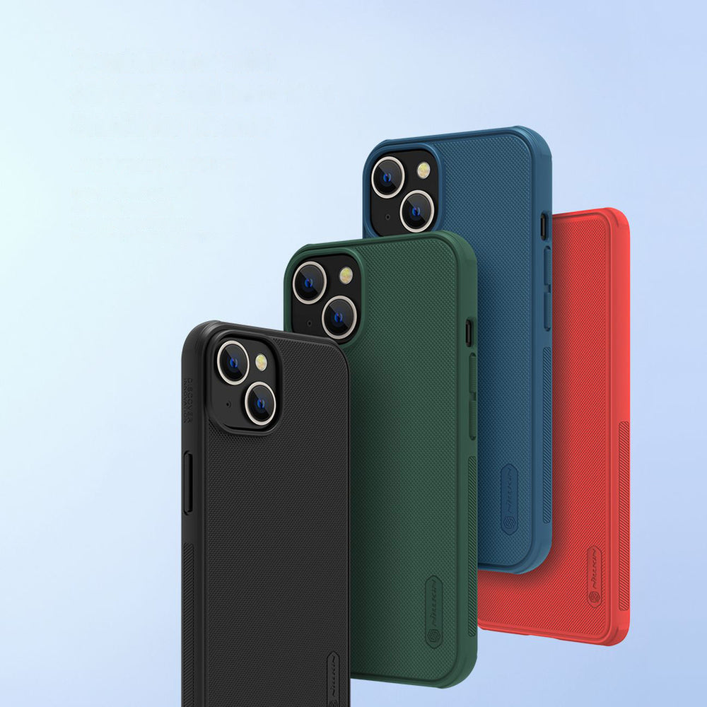 Nillkin Super Frosted Shield Pro case for iPhone 14 Plus back cover blue - OUTLET_6