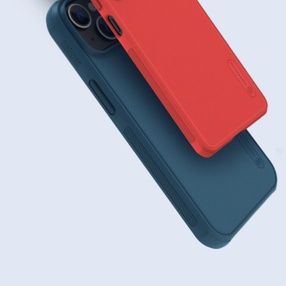 Nillkin Super Frosted Shield Pro case for iPhone 14 Plus back cover blue - OUTLET_8
