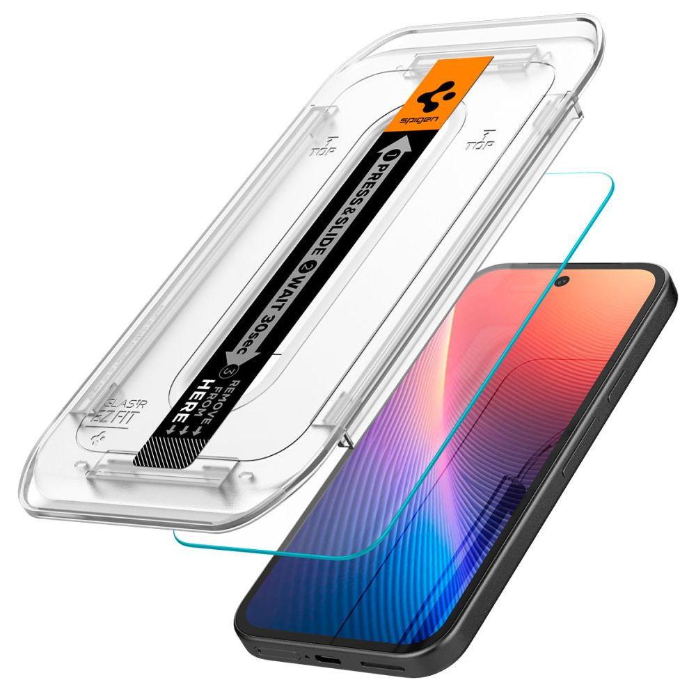 Spigen Glas.TR "Ez Fit" Tempered Glass 2-pack for Google Pixel 9A - Clear - OUTLET_2