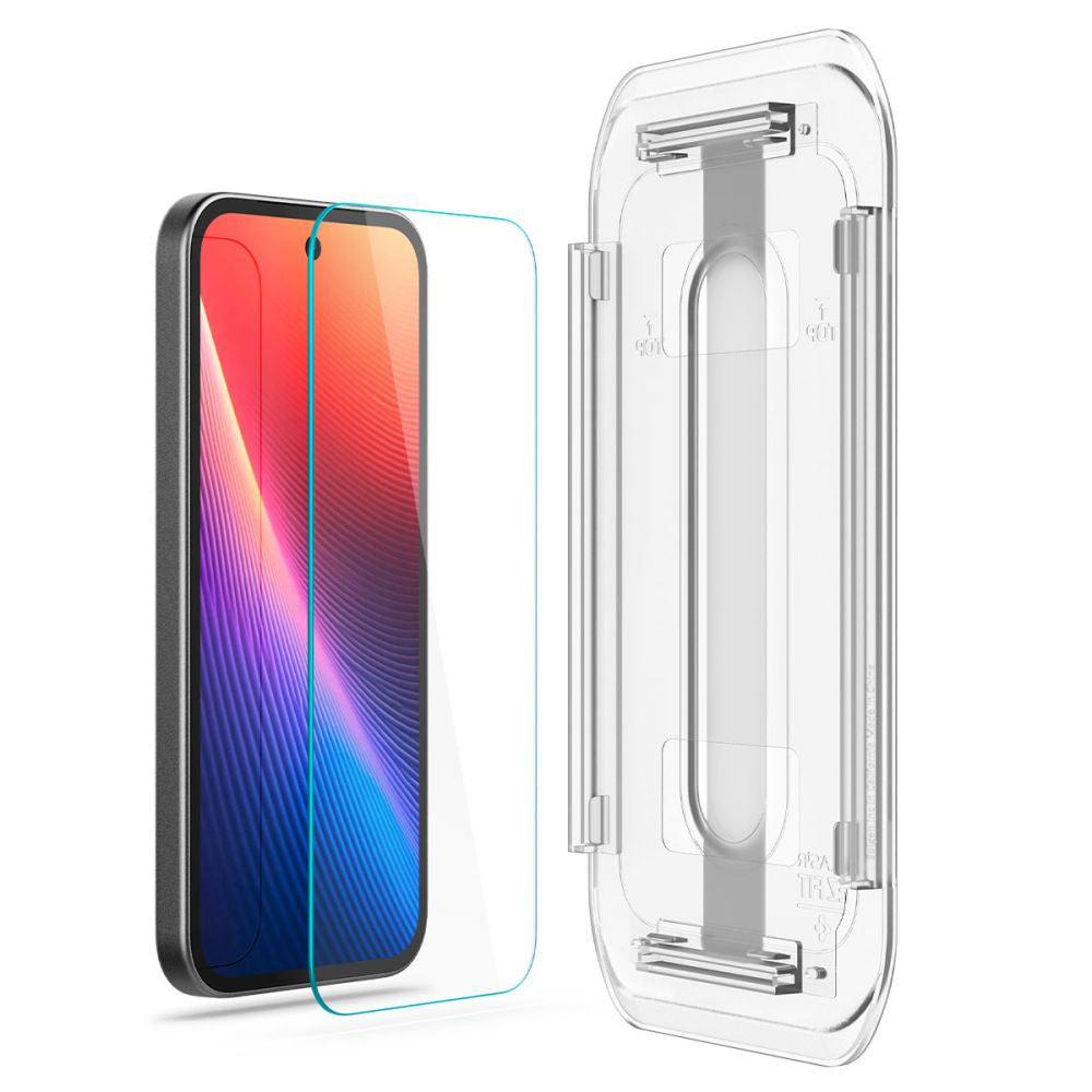 Spigen Glas.TR "Ez Fit" Tempered Glass 2-pack for Google Pixel 9A - Clear - OUTLET_3