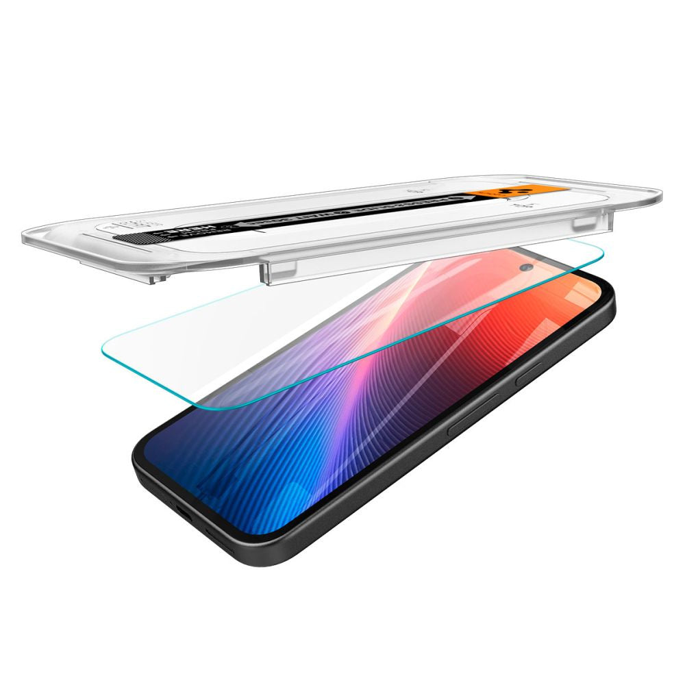 Spigen Glas.TR "Ez Fit" Tempered Glass 2-pack for Google Pixel 9A - Clear - OUTLET_5
