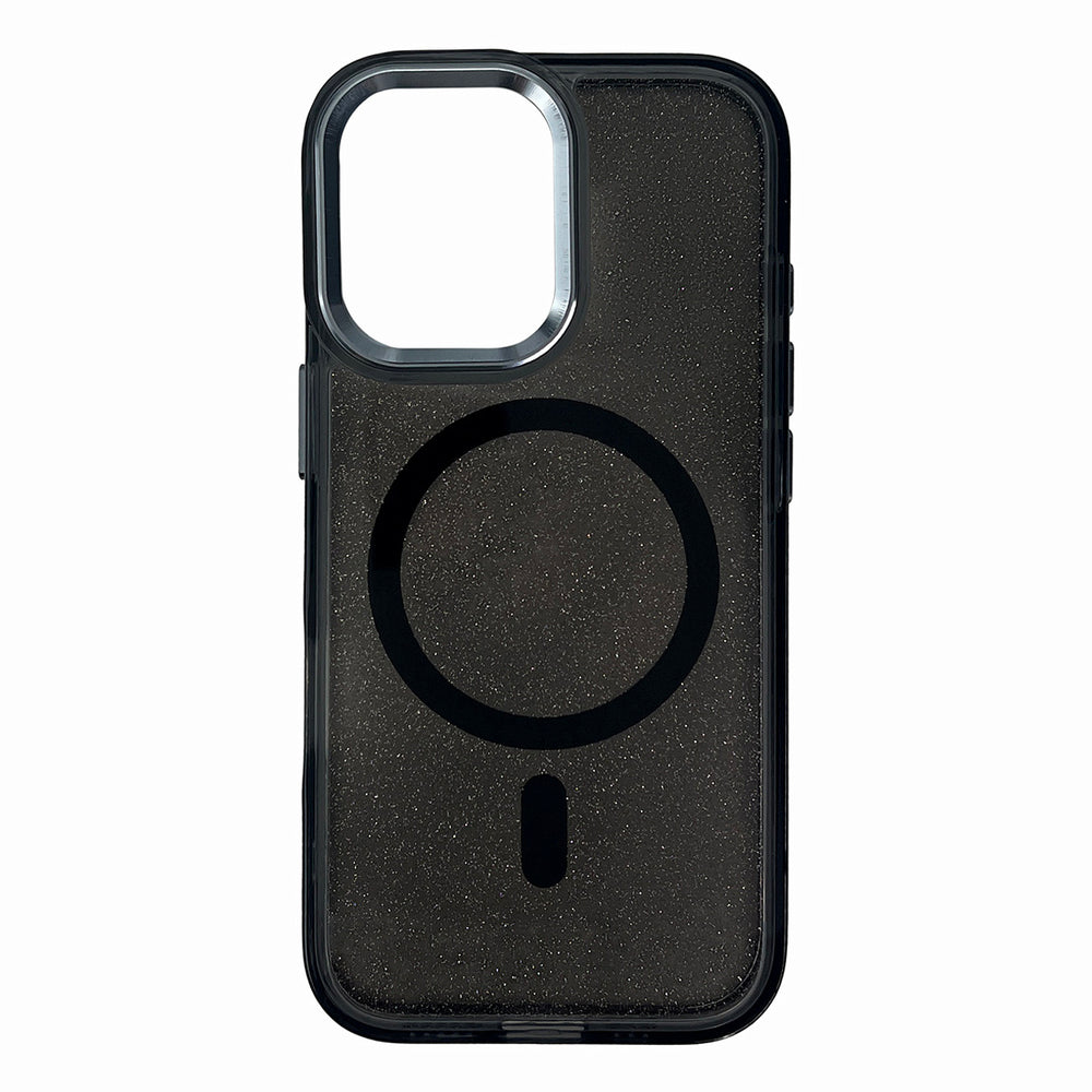 Wozinsky Glitter Case with Mag Safe for Samsung Galaxy S24 FE - Black with Glitter - OUTLET_1