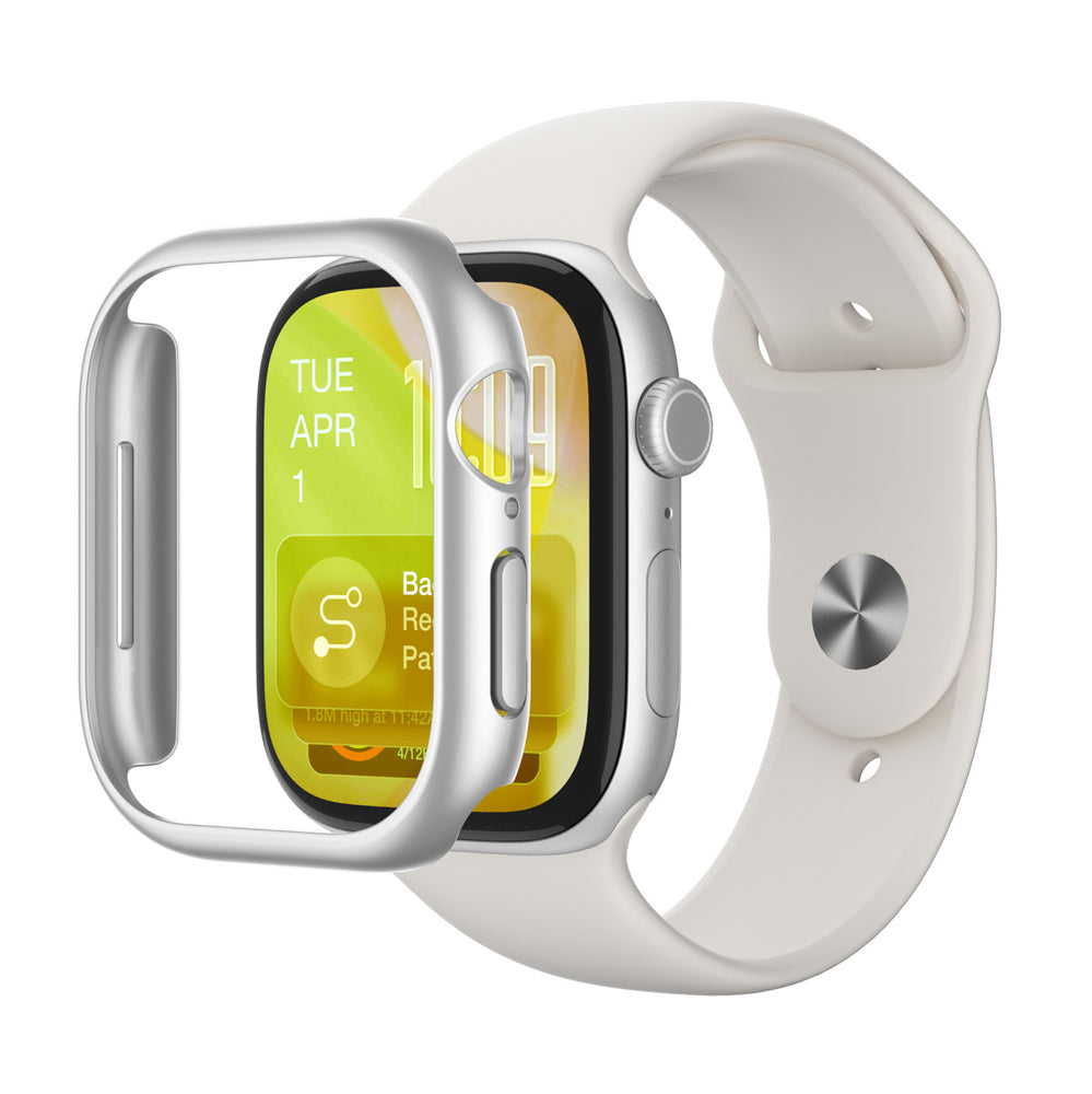 AmazingThing Minimal Protective Case for Apple Watch Series 11 46mm - Silver - OUTLET_0