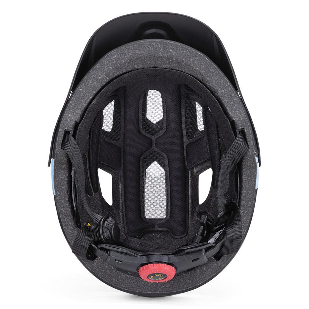 Wozinsky Children's MTB Bike Helmet with Detachable Visor XS - Black - OUTLET_3