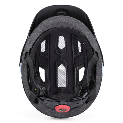 Wozinsky Children's MTB Bike Helmet with Detachable Visor XS - Black - OUTLET_3