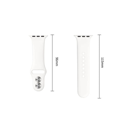 Tech-Protect Silicone Strap for Apple Watch 40 / 41 / 42 mm - White_2