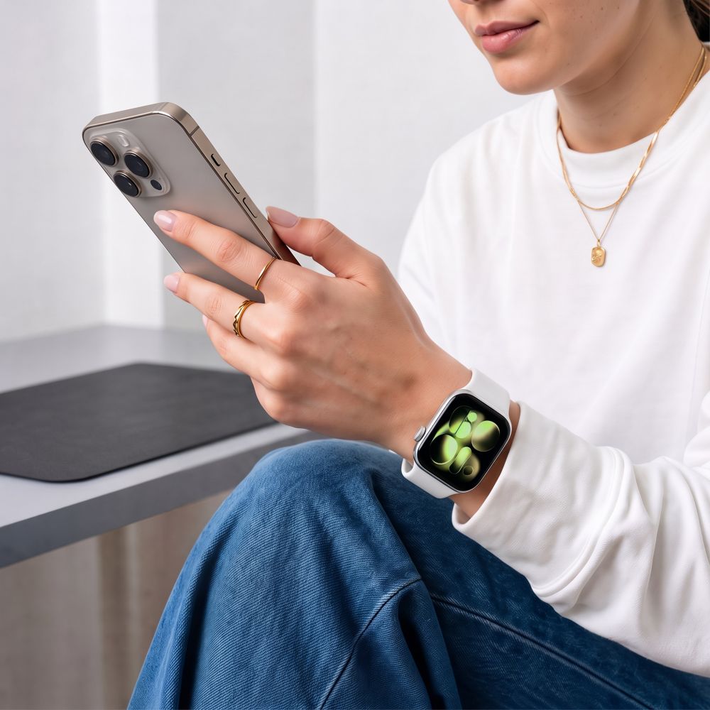 Tech-Protect Silicone Strap for Apple Watch 40 / 41 / 42 mm - White_3
