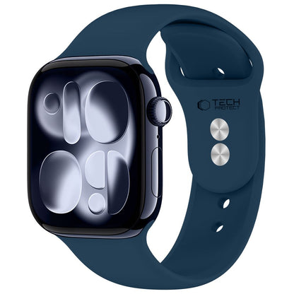 Tech-Protect Silicone Strap for Apple Watch 40/41/42 mm - Navy Blue_0