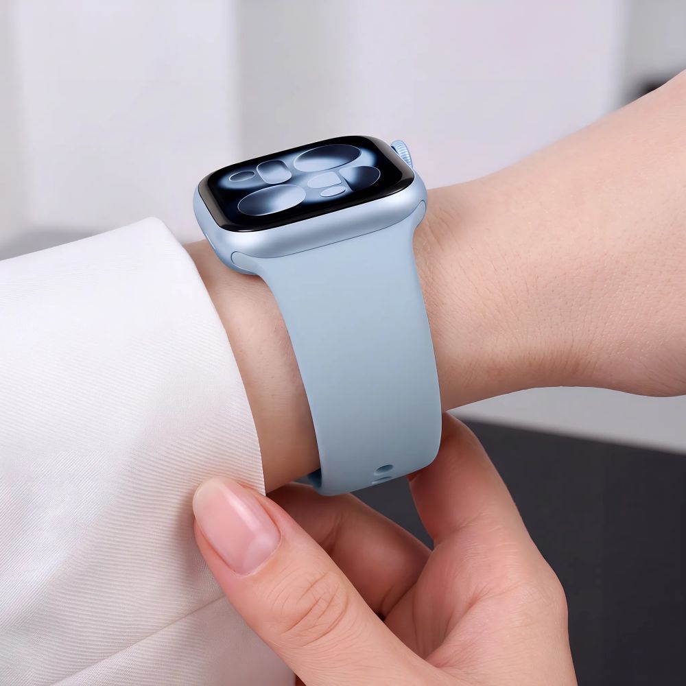Tech-Protect Silicone Strap for Apple Watch 40/41/42 mm - Blue_7
