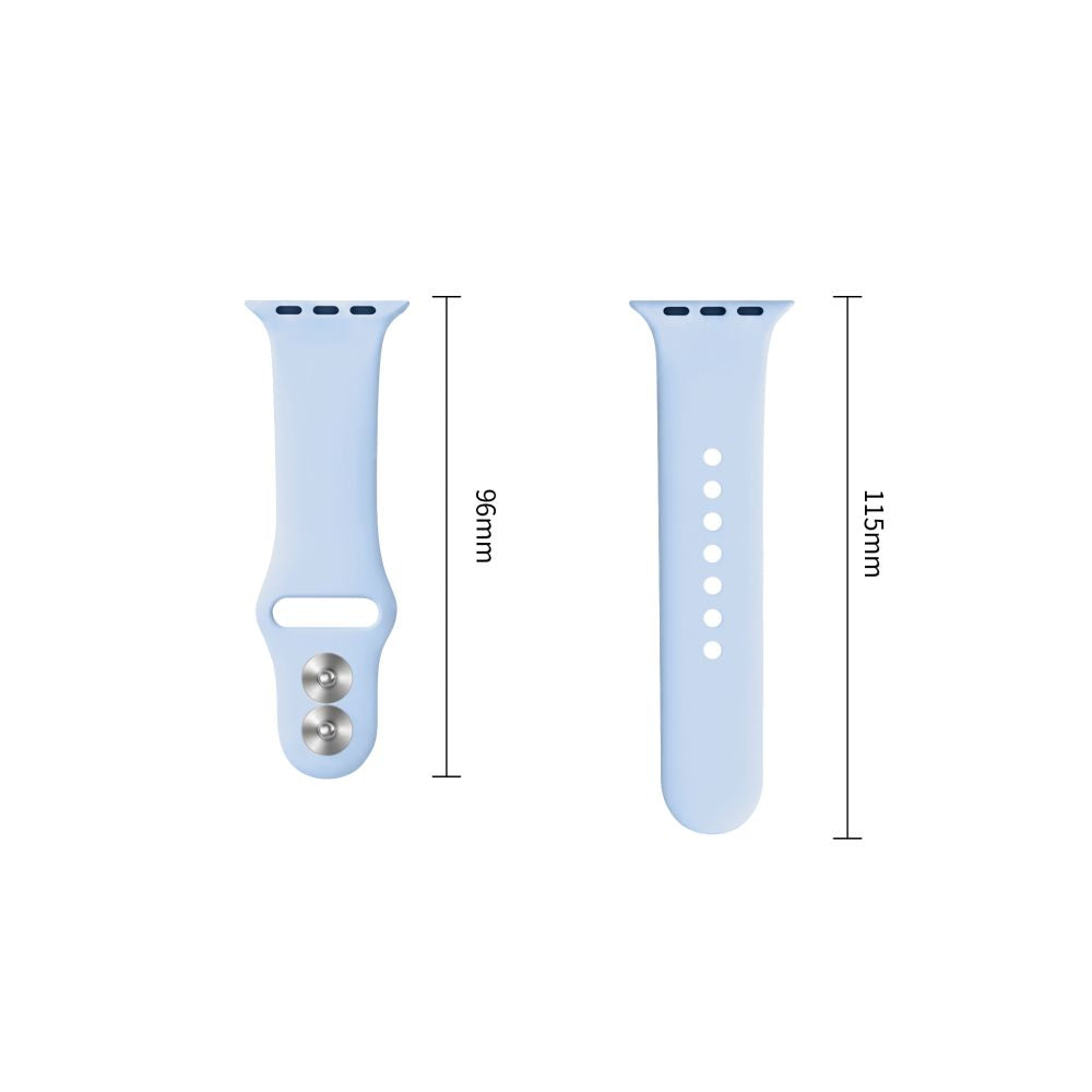 Tech-Protect Silicone strap for Apple Watch 40 / 41 / 42 mm - light blue_2
