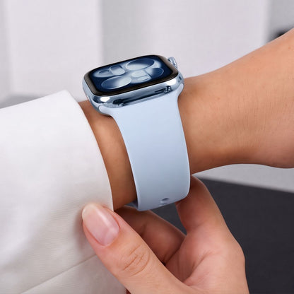 Tech-Protect Silicone strap for Apple Watch 40 / 41 / 42 mm - light blue_7