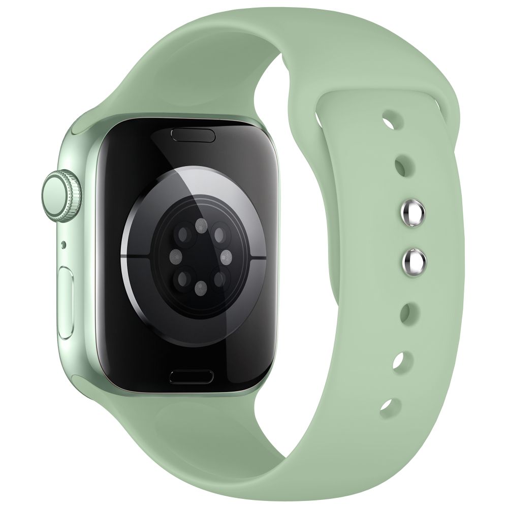 Tech-Protect Silicone Strap for Apple Watch 40/41/42 mm - Light Green_1
