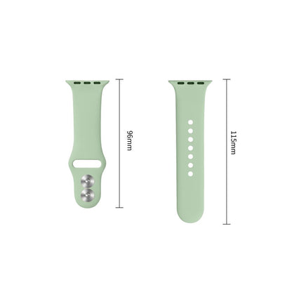 Tech-Protect Silicone Strap for Apple Watch 40/41/42 mm - Light Green_2