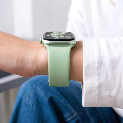 Tech-Protect Silicone Strap for Apple Watch 40/41/42 mm - Light Green_5