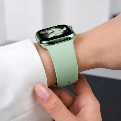 Tech-Protect Silicone Strap for Apple Watch 40/41/42 mm - Light Green_7