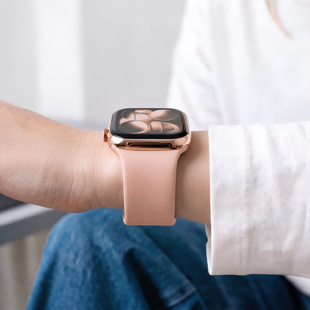 Tech-Protect Silicone Strap for Apple Watch 44 / 45 / 46 / 49 mm - Pink_5
