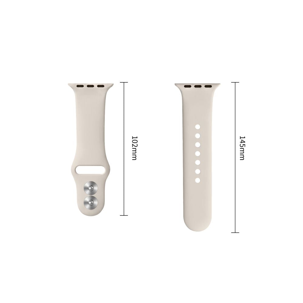 Tech-Protect Silicone Strap for Apple Watch 44 / 45 / 46 / 49 mm - Beige_2