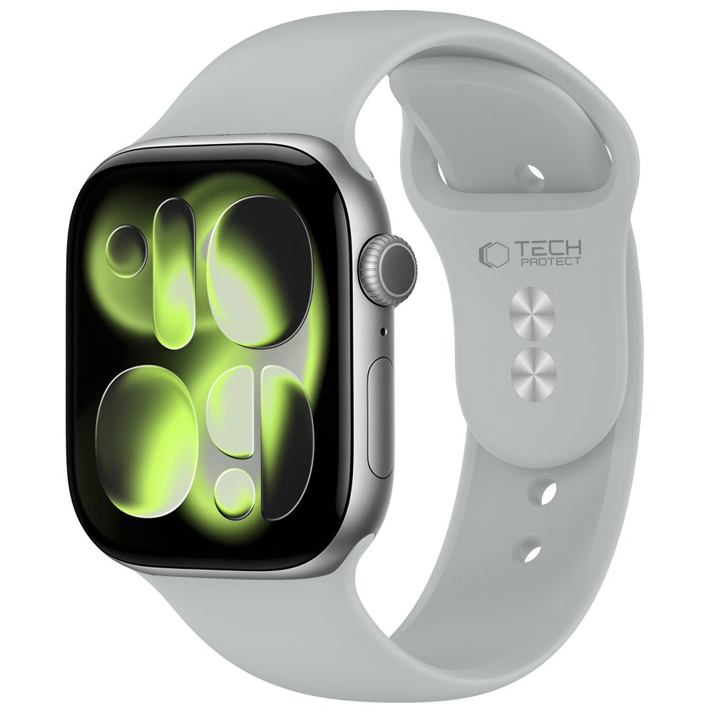 Tech-Protect Silicone Strap for Apple Watch 44 / 45 / 46 / 49 mm - Gray_0