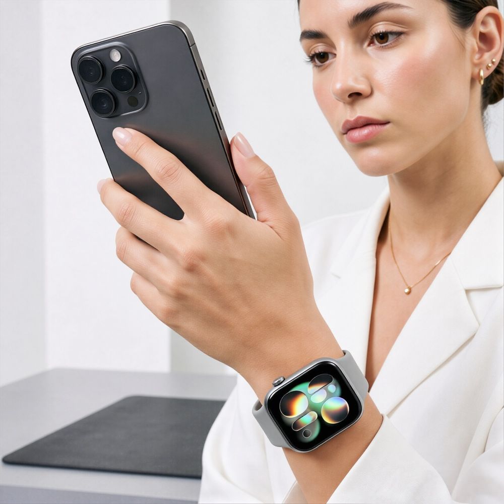 Tech-Protect Silicone Strap for Apple Watch 44 / 45 / 46 / 49 mm - Gray_6