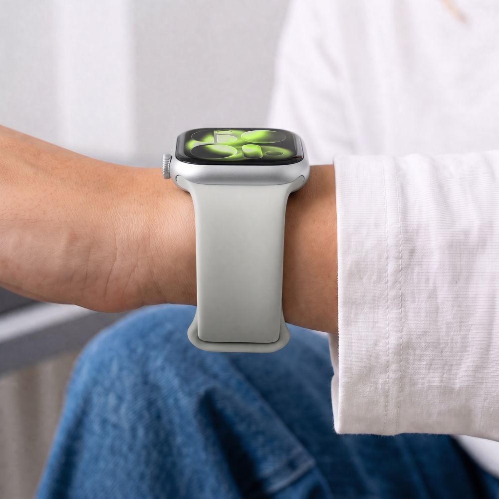 Tech-Protect Silicone Strap for Apple Watch 44 / 45 / 46 / 49 mm - Gray_7