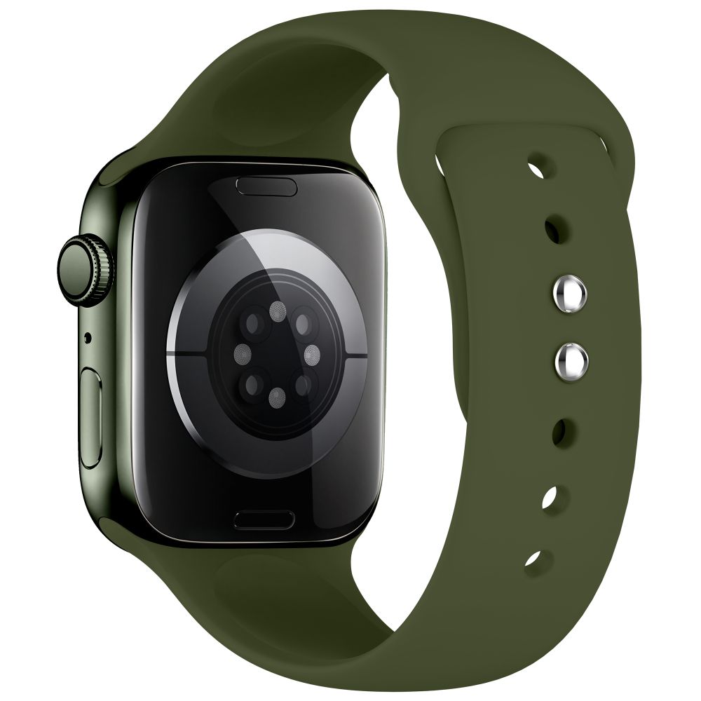 Tech-Protect Silicone Strap for Apple Watch 44 / 45 / 46 / 49 mm - Green_1
