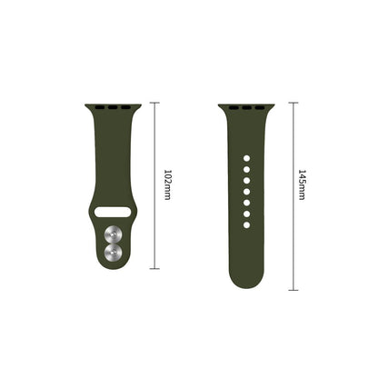 Tech-Protect Silicone Strap for Apple Watch 44 / 45 / 46 / 49 mm - Green_2