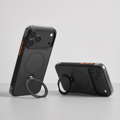 Tech-Protect MagAir Stand MagSafe CC Case for iPhone 18 Pro Max / 17 Pro Max - Matte Black_6