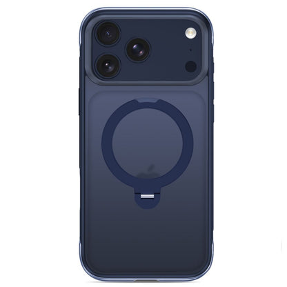 Tech-Protect MagAir Stand MagSafe CC Case for iPhone 18 Pro Max / 17 Pro Max - Matte Navy Blue_3