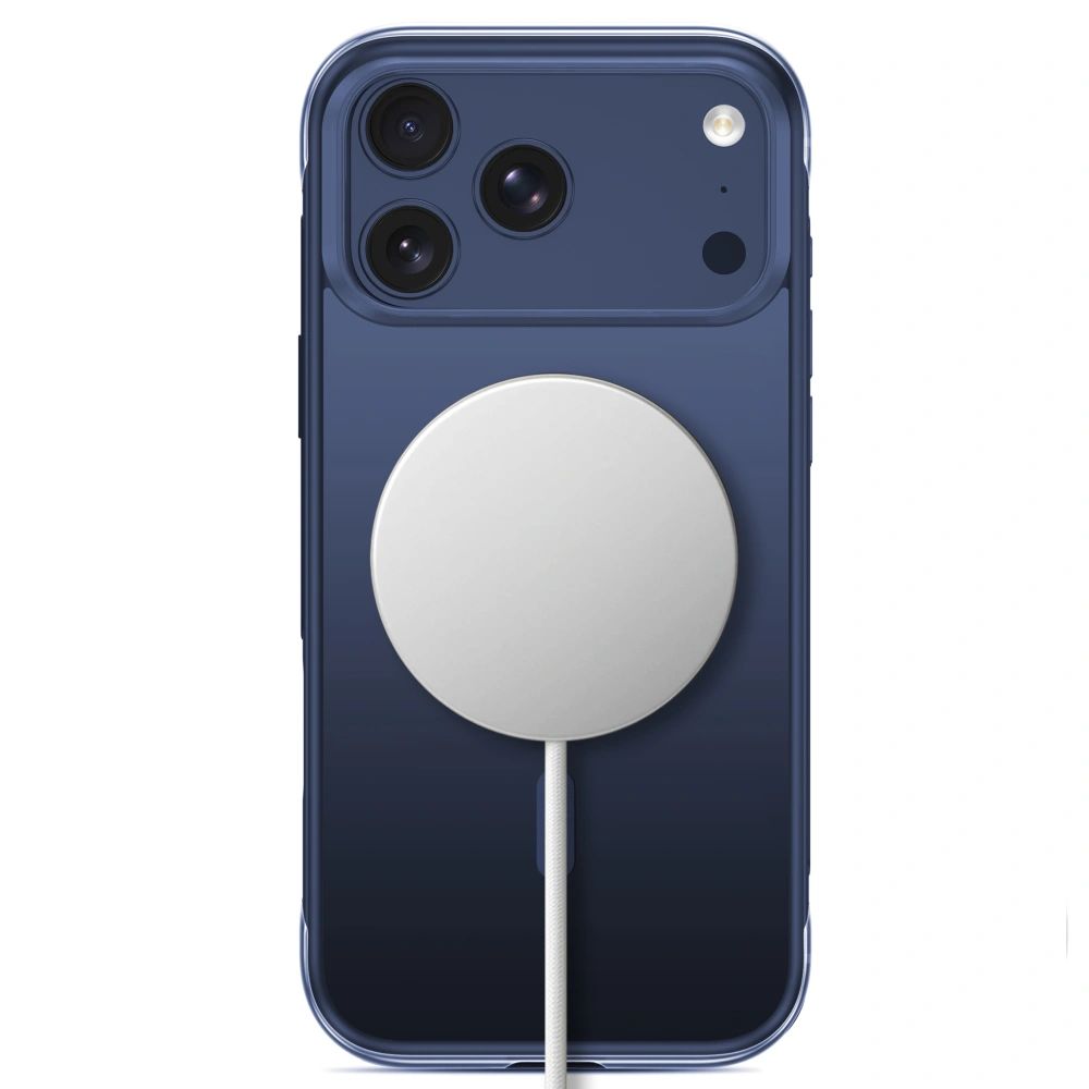 Tech-Protect MagAir Stand MagSafe CC Case for iPhone 18 Pro Max / 17 Pro Max - Matte Navy Blue_4