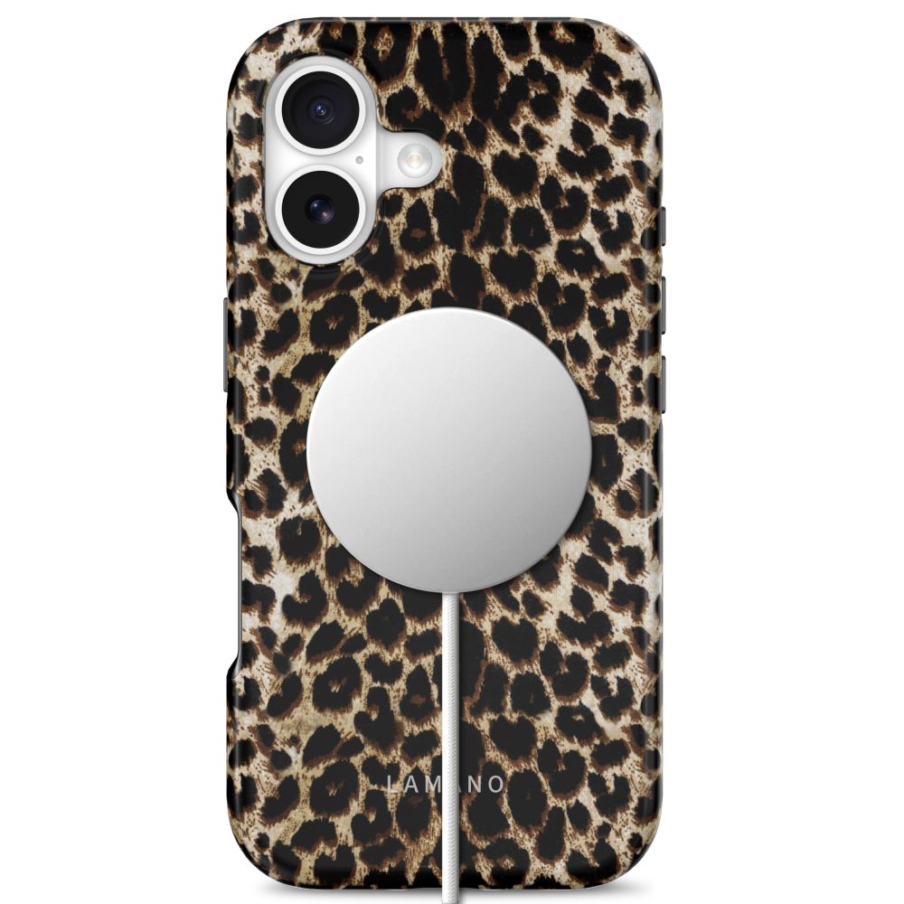 Tech-Protect Lamano MagSafe case for iPhone 17 - brown and beige_3