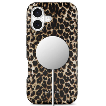 Tech-Protect Lamano MagSafe case for iPhone 17 - brown and beige_3