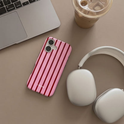 Tech-Protect Lamano MagSafe Case for iPhone 17 - Red and Pink_6