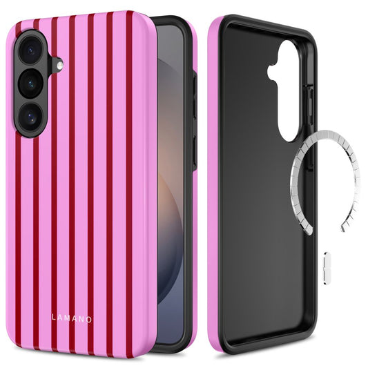 Tech-Protect Lamano MagSafe Case for Samsung Galaxy S26 FE - red-pink_0