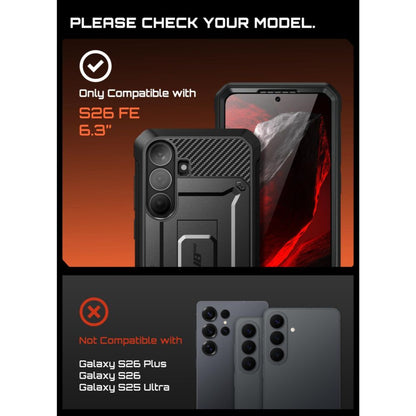 Supcase Unicorn Beetle Pro Case for Samsung Galaxy S26 FE - Black_10
