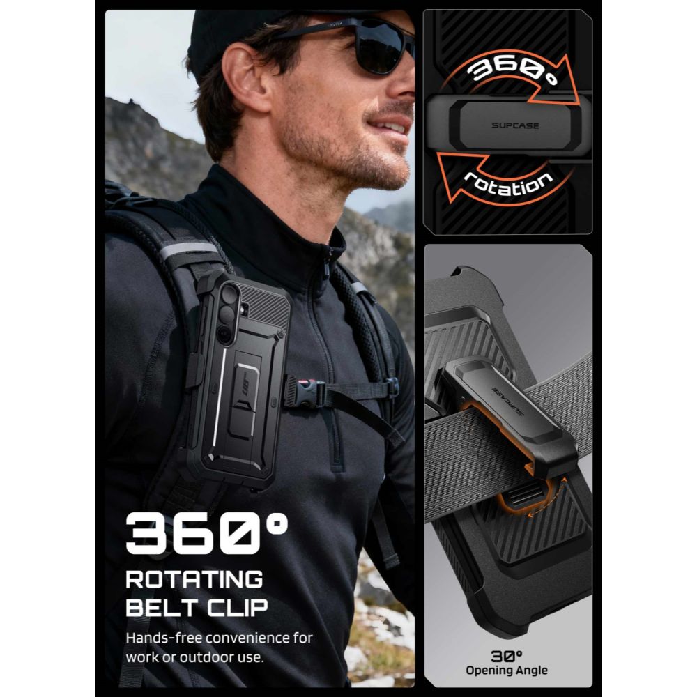 Supcase Unicorn Beetle Pro Case for Samsung Galaxy S26 FE - Black_8