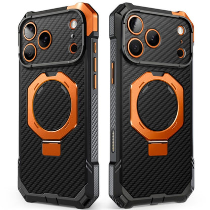 Supcase UB Grip Mag MagSafe Aramid Case for iPhone 18 Pro Max / 17 Pro Max - Black and Orange_1