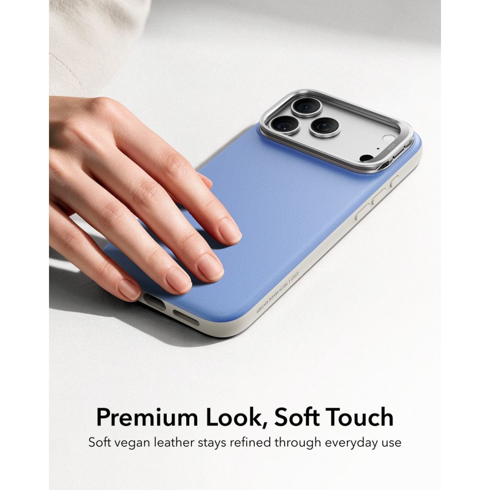 ESR Atelier Kickstand MagSafe Case for iPhone 18 Pro Max / 17 Pro Max - Light Blue_2