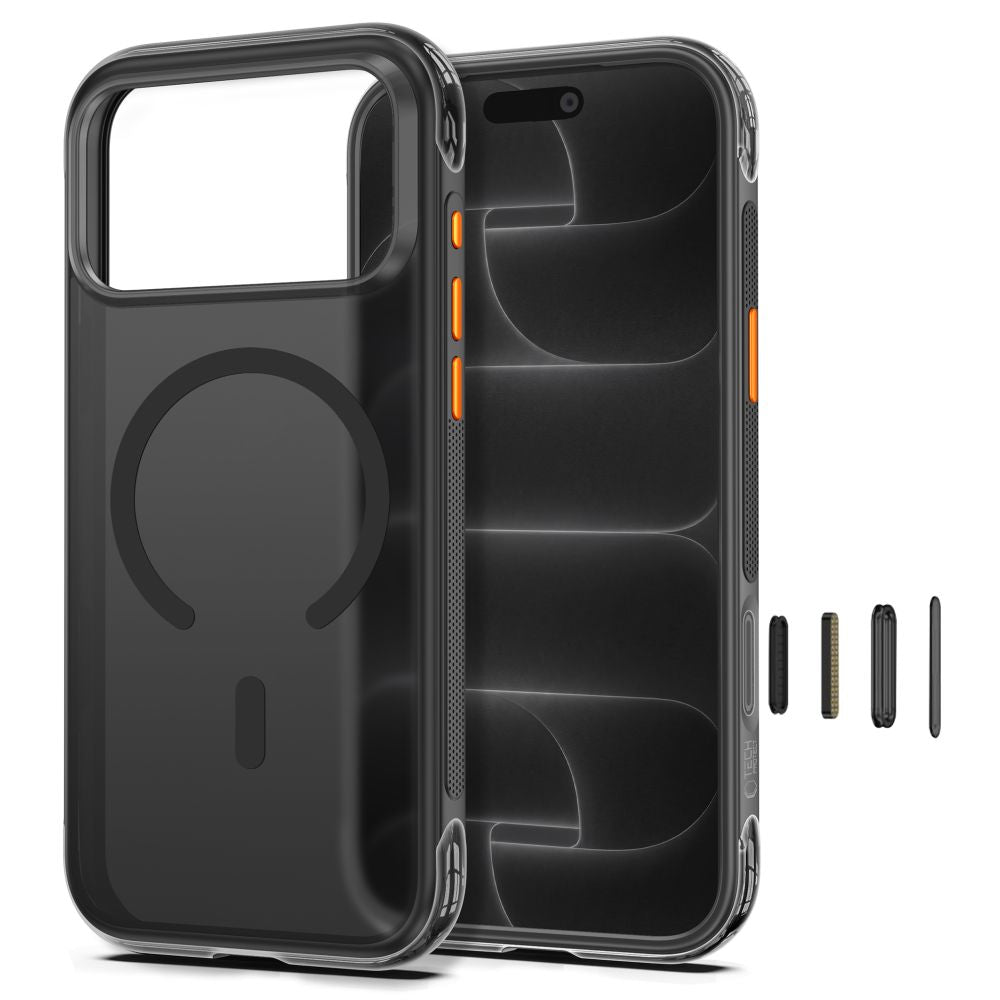 Tech-Protect MagAir MagSafe CC Case for iPhone 18 Pro Max / 17 Pro Max - Matte Black_1