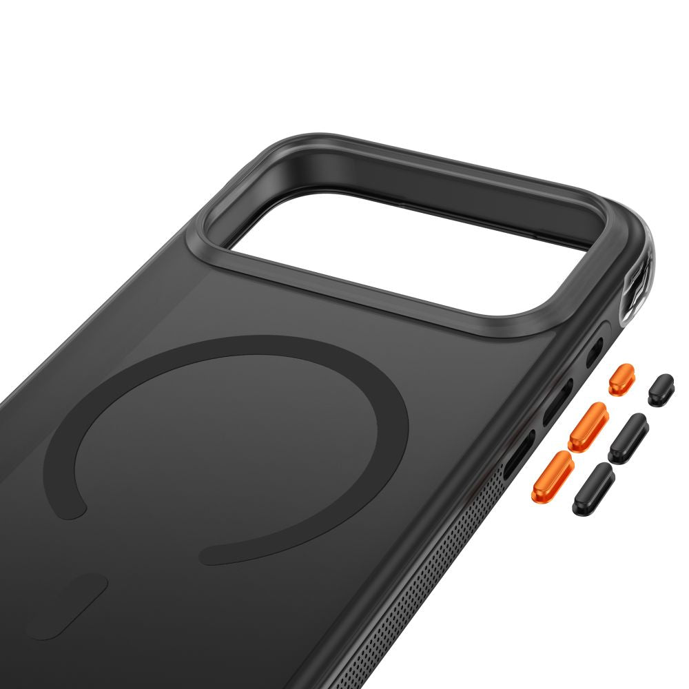 Tech-Protect MagAir MagSafe CC Case for iPhone 18 Pro Max / 17 Pro Max - Matte Black_4