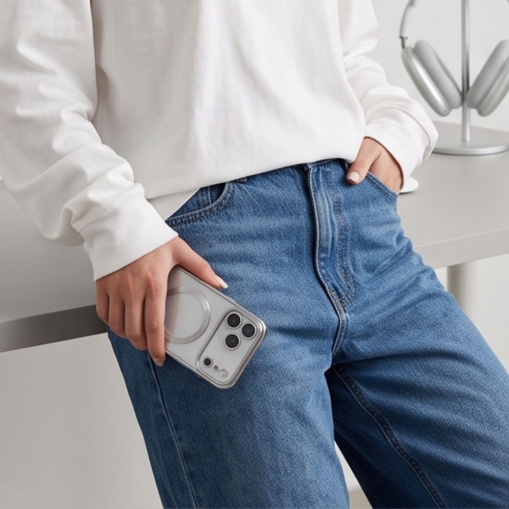 Tech-Protect MagFlex case for iPhone 18 Pro / 17 Pro - silver_6