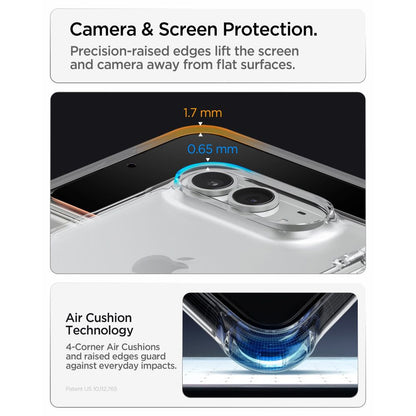 Spigen Ultra Hybrid Pro Case for iPhone Duo - Transparent_9
