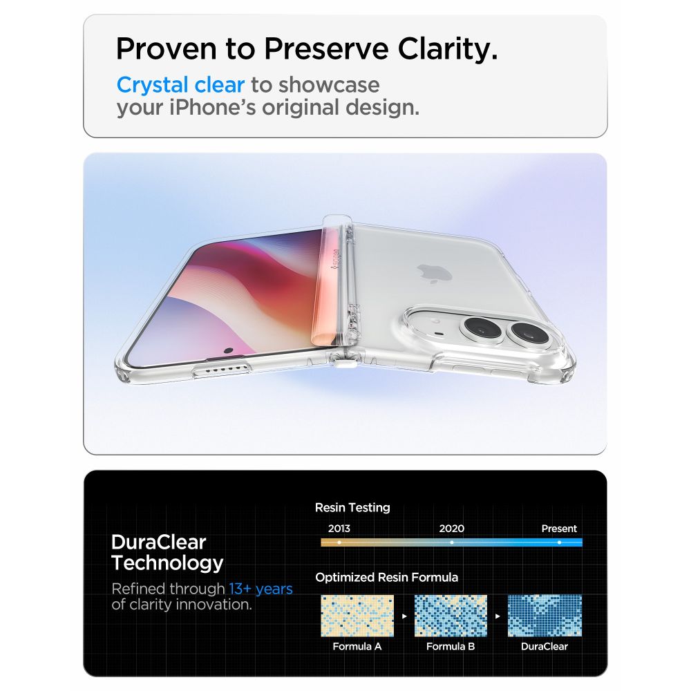 Spigen Ultra Hybrid Pro Case for iPhone Duo - Transparent_5