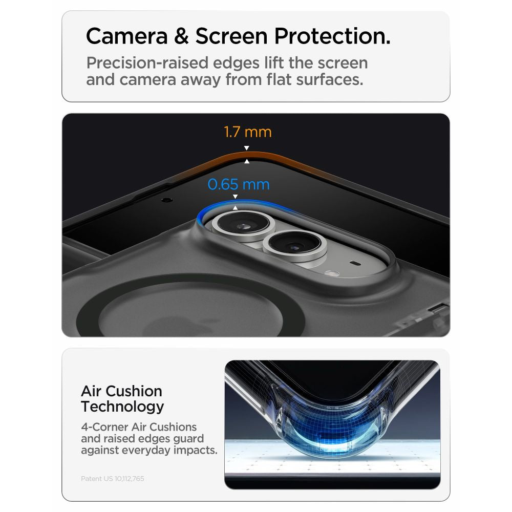 Spigen Ultra Hybrid Pro MagSafe Case for iPhone Duo - Black_12