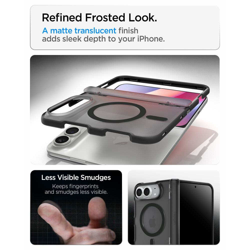 Spigen Ultra Hybrid Pro MagSafe Case for iPhone Duo - Black_8