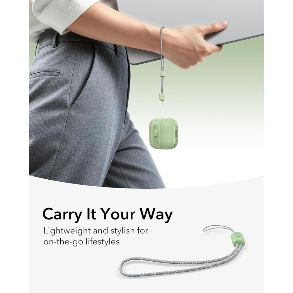 ESR Pulse HaloLock MagSafe Case for Apple AirPods 4 / 5 - light green_5