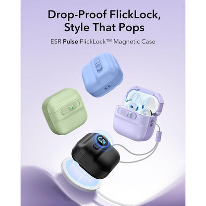 ESR Pulse HaloLock MagSafe Case for Apple AirPods 4 / 5 - purple_7