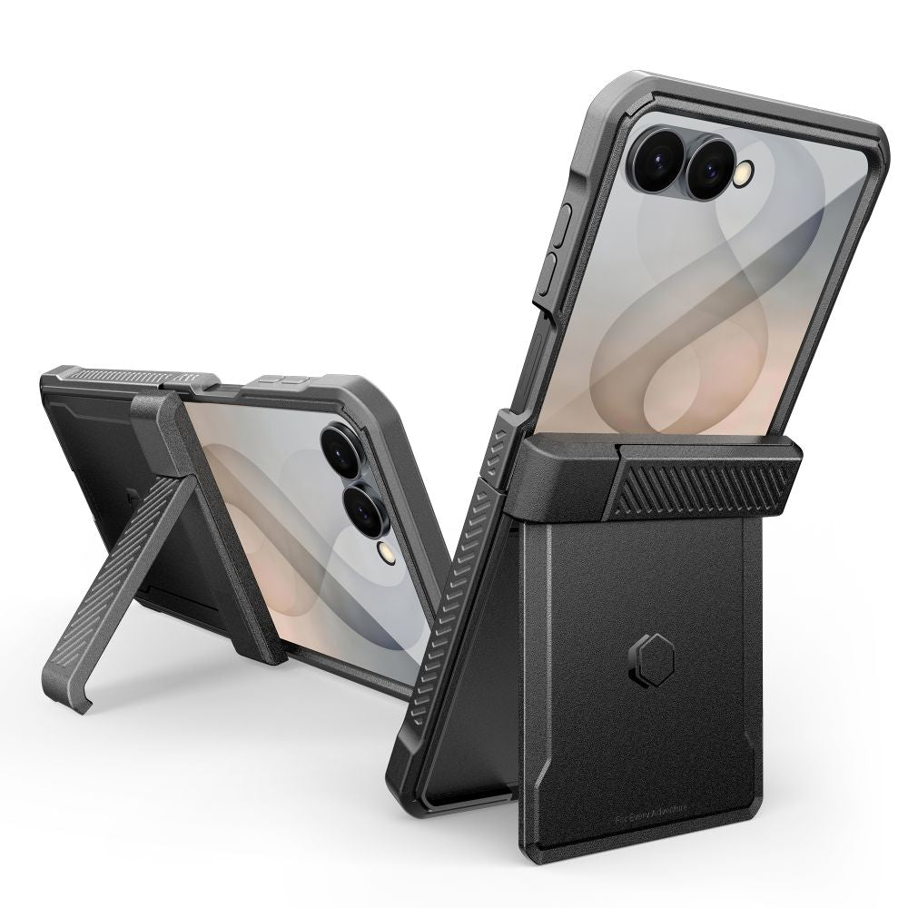 Tech-Protect Kevlar Pro Case for Samsung Galaxy Z Flip 8 - black_1