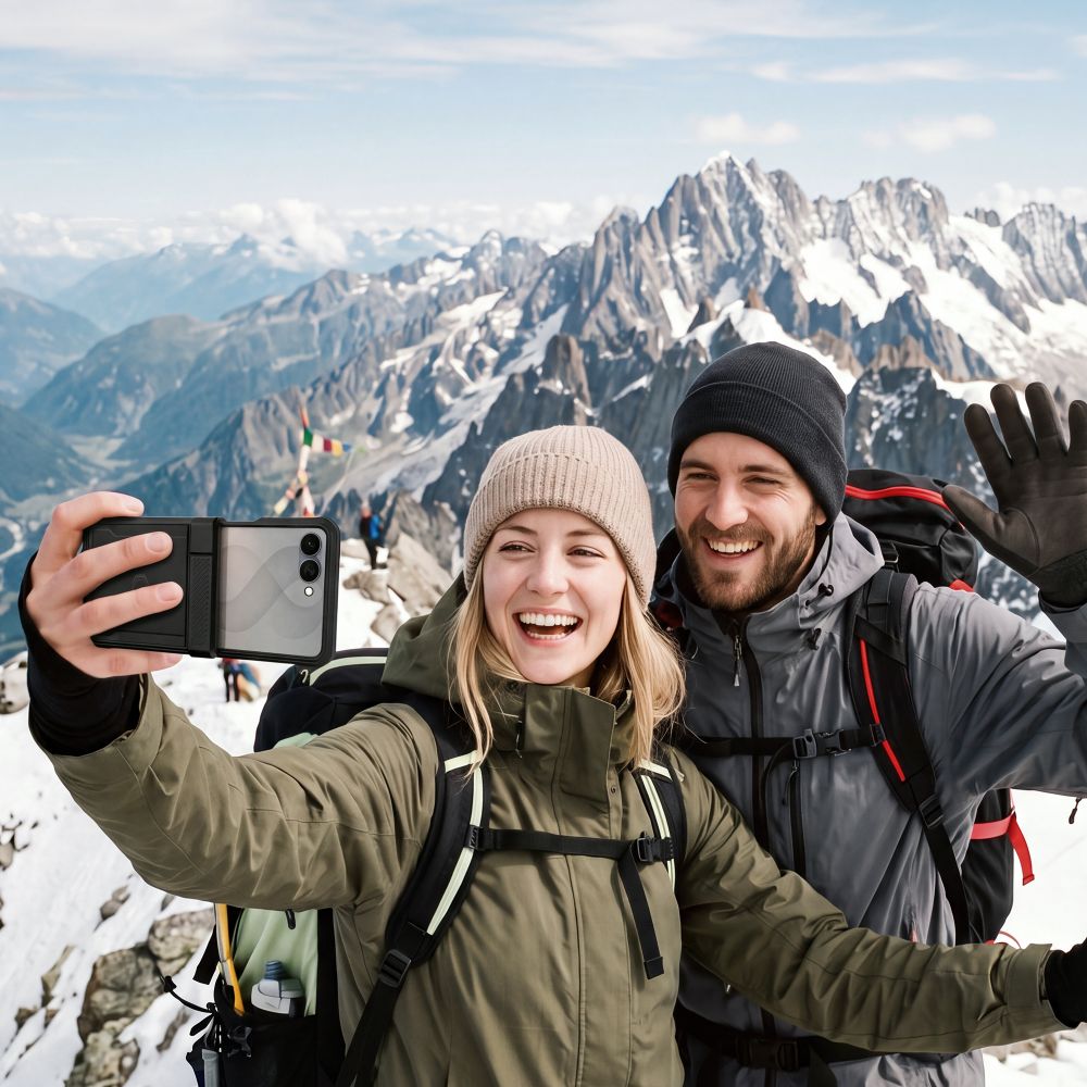 Tech-Protect Kevlar Pro Case for Samsung Galaxy Z Flip 8 - black_7